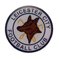 Front - Leicester City FC Retro Foxes Logo Badge