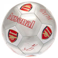 Front - Arsenal FC Printed Players Signatures Signed Football