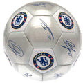 Silver - Back - Chelsea FC Printed Players Signatures Signed Football