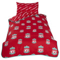 Front - Liverpool FC Crest Coverless Duvet