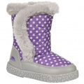 Pink Lady - Front - Trespass Childrens-Girls Tigan Snow Boots