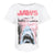 Front - Jaws Womens/Ladies Poster T-Shirt