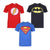 Front - DC Comics Childrens/Kids T-Shirt (Pack of 3)