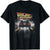 Front - Back To The Future Mens Delorean T-Shirt