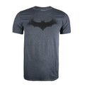 Front - Batman Mens Logo Heather T-Shirt