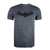 Front - Batman Mens Logo Heather T-Shirt