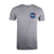 Front - NASA Mens Core Logo Marl T-Shirt