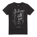 Front - The Joker Mens Behind Bars T-Shirt