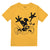 Front - Disney Boys Shock Mickey Mouse T-Shirt