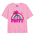 Front - Trolls Girls Poppy Rainbow T-Shirt