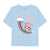 Front - Peppa Pig Girls Rainbow slide T-Shirt