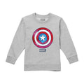 Front - Captain America Childrens/Kids Drip Shield Sweatshirt