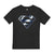 Front - Superman Boys Chrome Logo T-Shirt