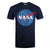 Front - NASA Mens Circle Logo T-Shirt