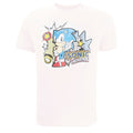 Front - Sonic The Hedgehog Mens Embroidered T-Shirt