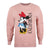 Front - Disney Womens/Ladies California Minnie Mouse Sweatshirt