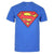 Front - Superman Mens Logo Cotton T-Shirt