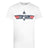 Front - Top Gun Mens Logo Cotton T-Shirt