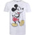 Front - Disney Mens Mickey Mouse Vintage T-Shirt