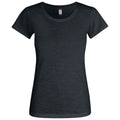 Front - Clique Womens/Ladies Slub T-Shirt