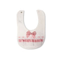 Front - My Little Chick Baby Lace Bib