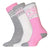 Front - Womens/Ladies Fair Isle Boot Socks (Pack Of 3)