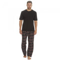 Front - Embargo Mens Jersey Short Sleeve Pyjama Set