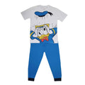 Front - Disney Mens Donald Duck Pyjama Set