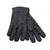 Front - Heatguard Mens Thinsulate Touchscreen Leather Gloves