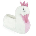 Front - Childrens/Kids 3D Swan Slippers