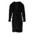 Front - Pierre Roche Mens Soft Touch Hooded Dressing Gown