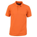 Orange - Front - Absolute Apparel Mens Precision Polo