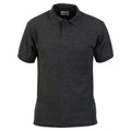 Charcoal - Front - Absolute Apparel Mens Precision Polo