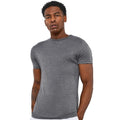 Charcoal - Back - Absolute Apparel Mens Thermal Short Sleeve T-Shirt