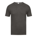 Charcoal - Front - Absolute Apparel Mens Thermal Short Sleeve T-Shirt