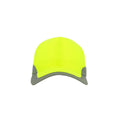Safety Yellow - Pack Shot - Atlantis Helpy 5 Panel Reflective Cap
