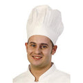 White - Front - BonChef Tall Chef Hat