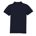 Navy - Back - Casual Classic Childrens-Kids Polo