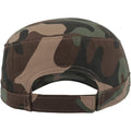 Camouflage - Back - Atlantis Tank Brushed Cotton Military Cap (Pack of 2)