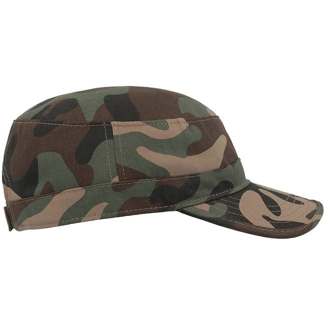 Camouflage - Pack Shot - Atlantis Tank Brushed Cotton Military Cap (Pack of 2)