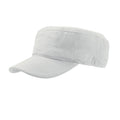 White - Front - Atlantis Tank Brushed Cotton Military Cap (Pack of 2)