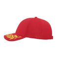 Red - Lifestyle - Atlantis Winner Laurel Embroidered Cap (Pack Of 2)