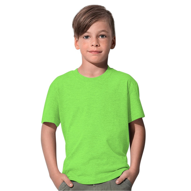 Kiwi - Back - Stedman Childrens-Kids Classic Organic T-Shirt