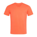 Salmon Pink - Front - Stedman Mens Stars T-Shirt
