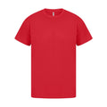 Red - Front - Casual Classics Mens Original Tech T-Shirt