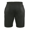 Black - Back - Casual Classics Unisex Adult Ringspun Blended Shorts