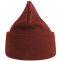 Rust - Back - Atlantis Unisex Adult Pure Recycled Beanie