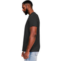 Black - Side - Casual Classics Mens Muscle Ringspun Cotton T-Shirt