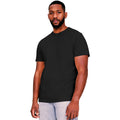 Black - Front - Casual Classics Mens Muscle Ringspun Cotton T-Shirt