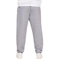 Heather Grey - Back - Casual Classics Mens Blended Core Ringspun Cotton Oversized Jogging Bottoms